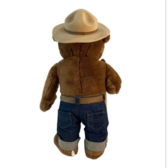 Vintage J.J. WIND INC. Limited Edition Smokey The Bear Large Stuffed Plush - Picture 6 of 17